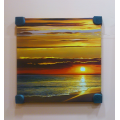 Πίνακας Ηλιοβασίλεμα στη Θάλασσα